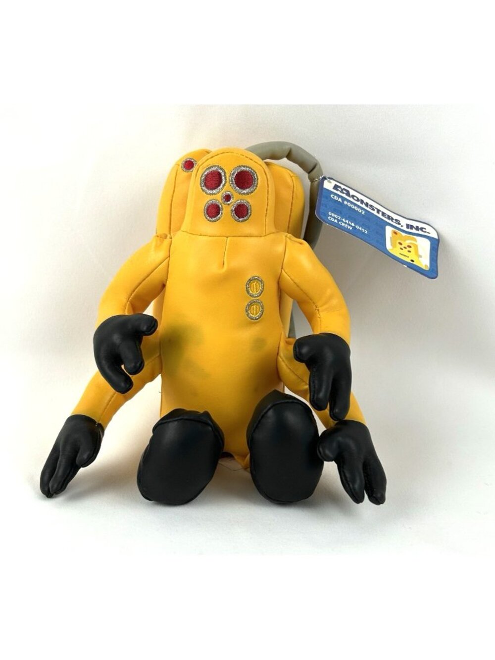 Rare Disney Store Monsters Inc CDA Child Detection Agent 9" Plush with Tag *Read